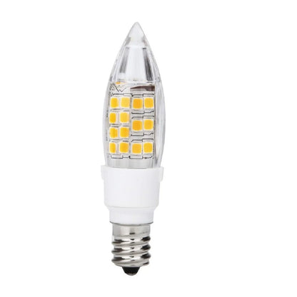 Emery Allen EA-E12-4.5W-002-3090-D Mini LED Light Bulb 4.5W 120V 3000K 450L E12 Candelabra Base Dimmable (2 Pack)