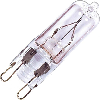 Satco S3544 T4 Halogen Light Bulbs JCD 35W 120V 2900K 400L G9 Bi-Pin Base Dimmable (12 Pack)