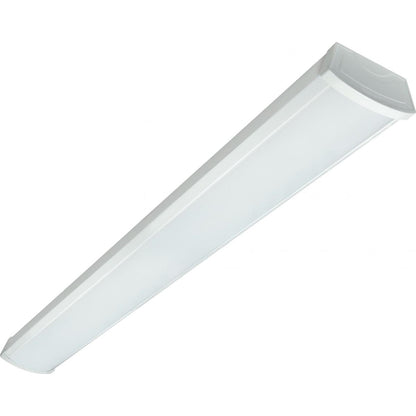 Satco S65/1082 - LED 4 ft.- Ceiling Wrap - 40W - 4000K - White Finish - 100-277V (4 Pack)