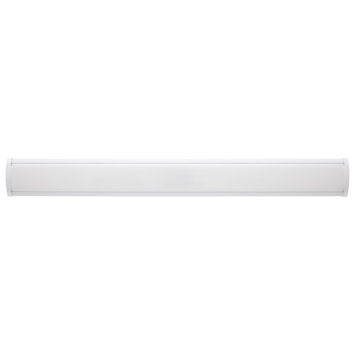 Satco S65/1082 - LED 4 ft.- Ceiling Wrap - 40W - 4000K - White Finish - 100-277V (4 Pack)