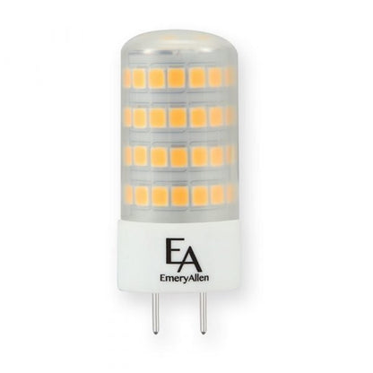 Emery Allen EA-G8-5.0W-001-2790-D Mini LED Light Bulb 120V 5W 2700K 535L G8 Bi-Pin Base Dimmable (1 Pack)