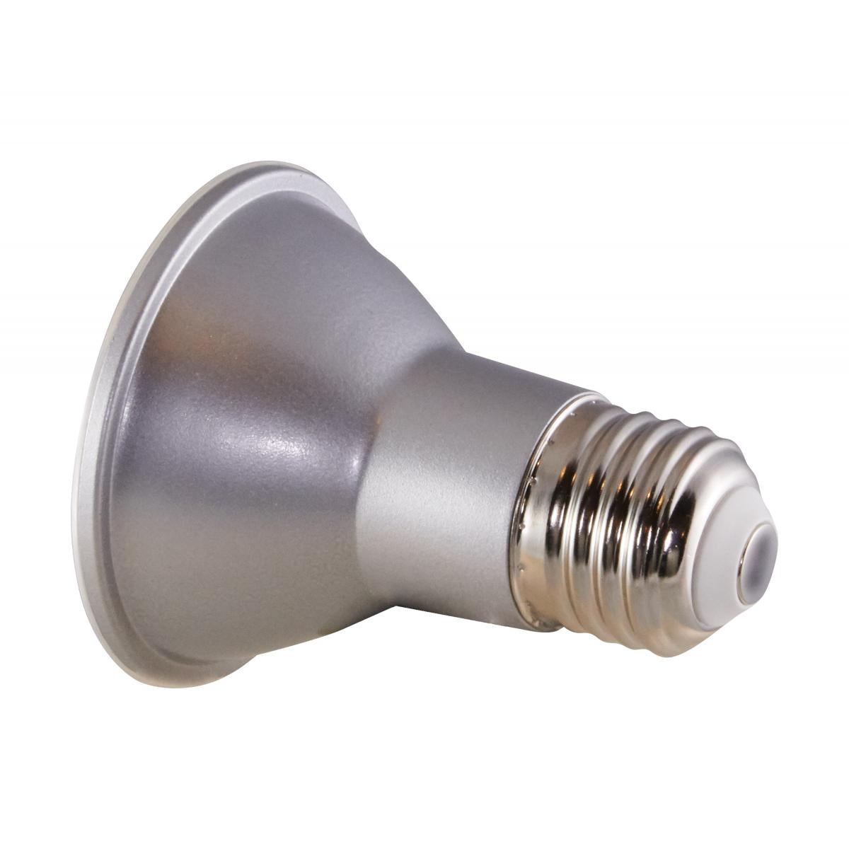 Satco S29405 - 6.5 Watt; PAR20 LED; 2700K; 40 deg. Beam Angle; Medium base; 120 Volt (6 Pack)