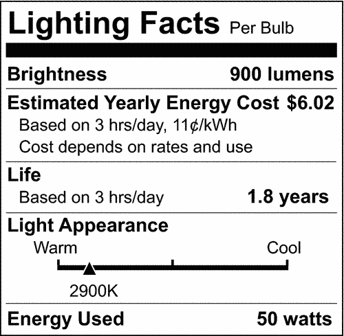 Satco S3121 T4 Halogen Light Bulbs 50W 12V 2900K 900L GY6.35 Bi-Pin Base Dimmable (15 Pack)