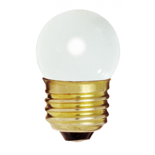 SATCO S3795 Incandescent S11 Light Bulb 7.5W 120V 2700K 20L E26 Medium Base Dimmable (10 Pack)