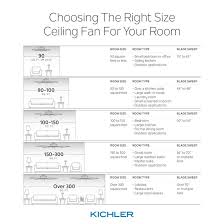 Kichler 310165OZ Eads 65" 4 Blade Indoor / Outdoor Ceiling Fan Olde Bronze & Weathered Oak