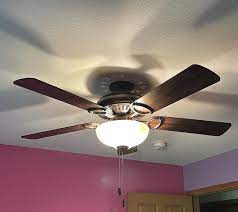 Kichler 339501AP Sutter Place 52" Indoor Ceiling Fan 5 Blades Antique Pewter & Cherry Finsih Satin Etched LED Light Kit