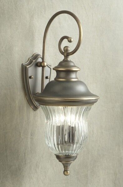 Kichler 9452OZ - Sausalito 3 Light Outdoor Wall Light in Olde Bronze