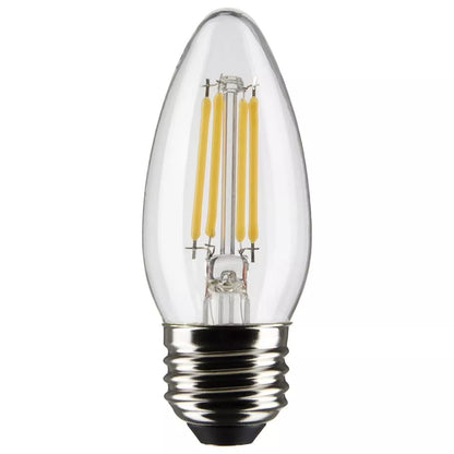 Satco S21285 - 4 Watt B11 LED Light Bulb - 3000K - 90CRI - 120 Volt (6 Pack)