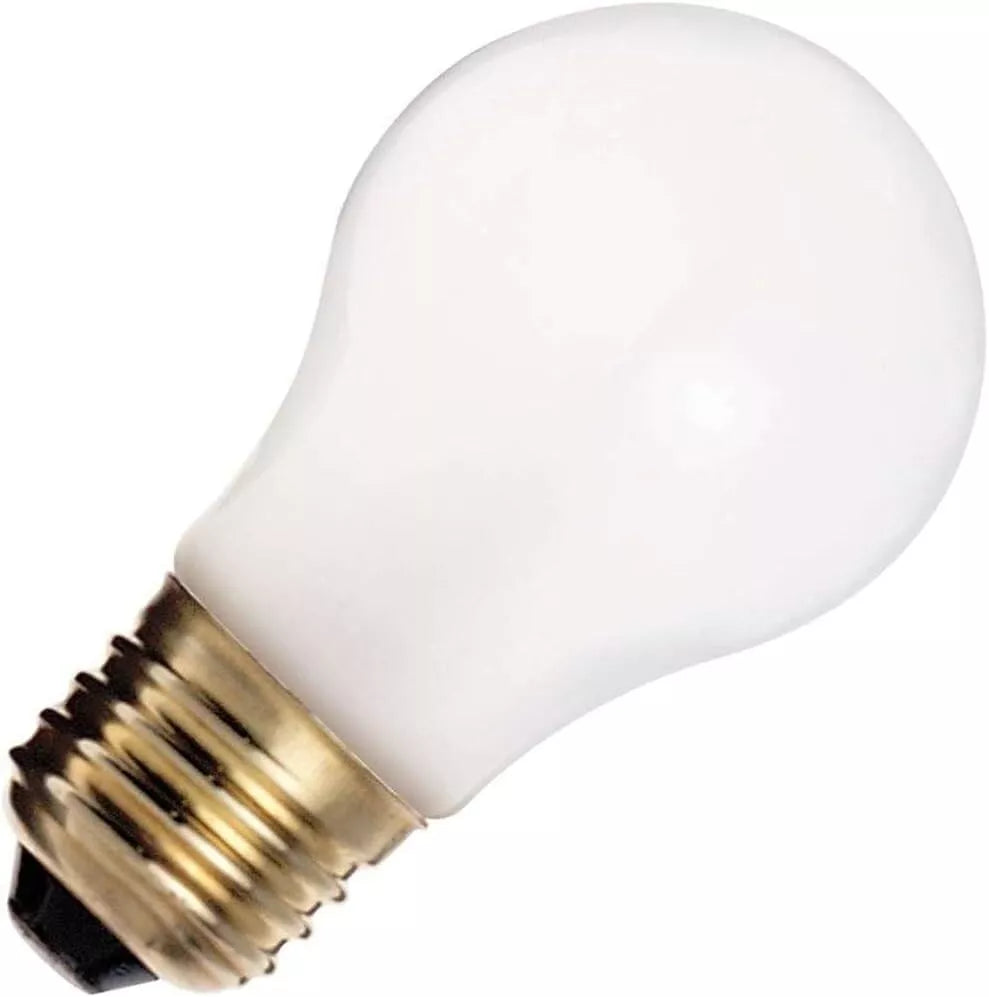 Satco S4881 A15 Incandescent 40W Light Bulb Shatter Proof Frosted 2700K E26 Medium Base Dimmable (6 Pack)