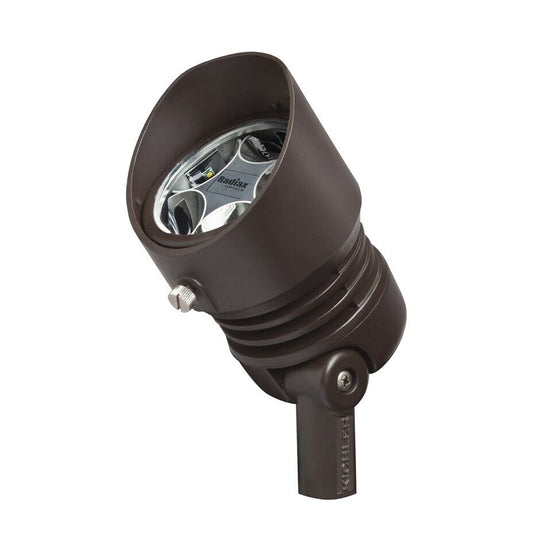 Kichler 16200BBR30 - 12.5W LED Accent Light - 3000K - 10 Degree Narrow Beam - Bronzed Brass