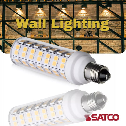 Satco S12338 - 6.5 Watt T6 LED Bulb - E11 Base - 3000K