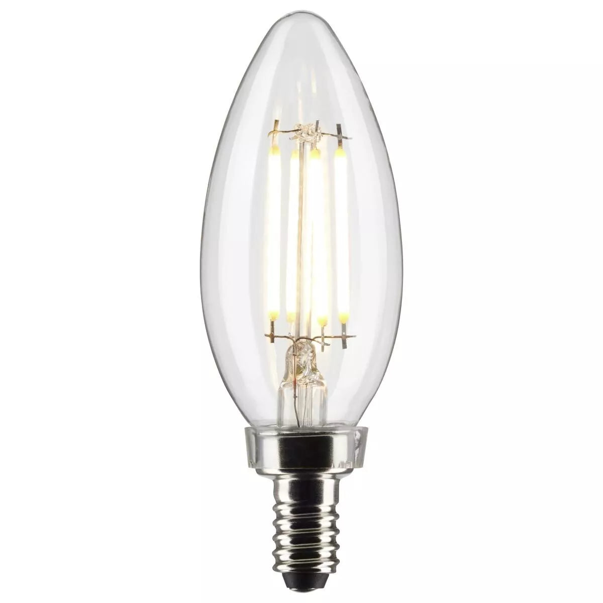 Satco S21273 - 5.5 Watt B11 LED Light Bulb - 2700K - 90CRI - 120 Volt