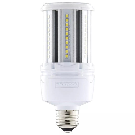 Satco S49391 Hi-Pro Corncob LED HID Replacement Bulb 22W 120V 5000K E26 Medium Base Type B Ballast Bypass