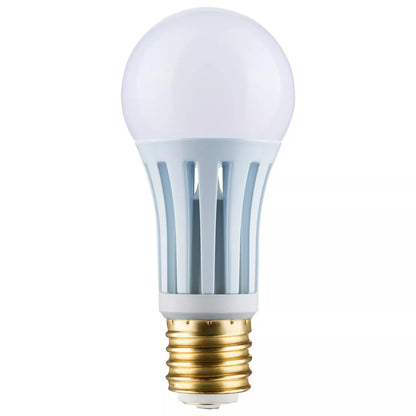 Satco S11490R1 - 10/22/33 Wattage Selectable PS25 LED Three-Way Lamp - E39d Mogul Base - 2700K - White Finish - 120 Volt