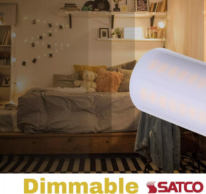 Satco S12336 - 5 Watt T6 LED Bulb - E11 Base - 3000K - Frost Finish