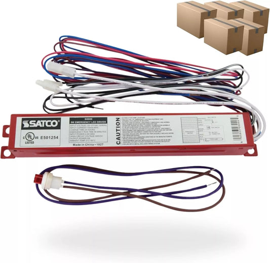 SATCO S8002 - 10 Watt LED Emergency Driver - 120-277 Volts