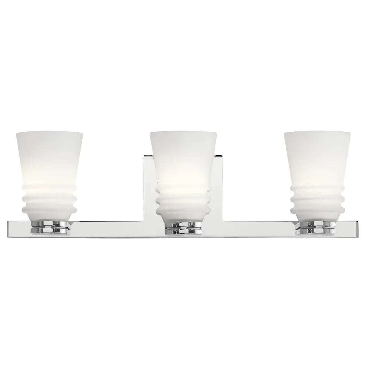 Kichler 45977CH - Victoria Bathroom 3 Light Vanity in Chrome Finish