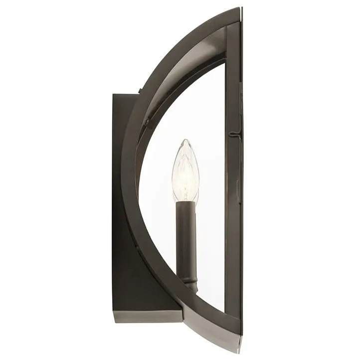 Kichler 49287OZ - Narelle 2 Light 15" Tall Outdoor Wall Sconce - Olde Bronze