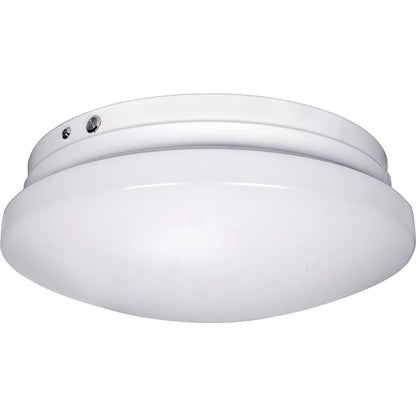 Satco Nuvo 62-991 - LED Flush with White Acrylic Lens - White Finish - 120-277V