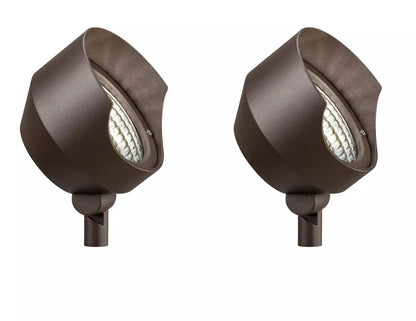 Kichler Landscape 15390AZT - 12 Volt Compact PAR 36 Accent Light in Textured Architectural Bronze (2 or 4 Packs)