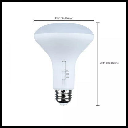 Satco S11784 - 8.5 Watt BR30 LED - CCT Selectable - Dim to Warm - 120 Volts