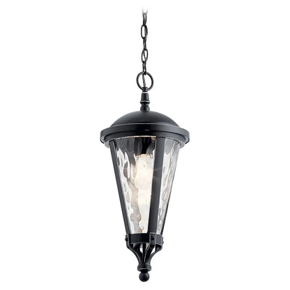 Kichler 49236BSL - Cresleigh 9" Wide Outdoor Hanging Pendant Light