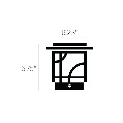 Kichler Landscape 15474OZ - Larkin 12 Volt Post / Deck Light in Olde Bronze