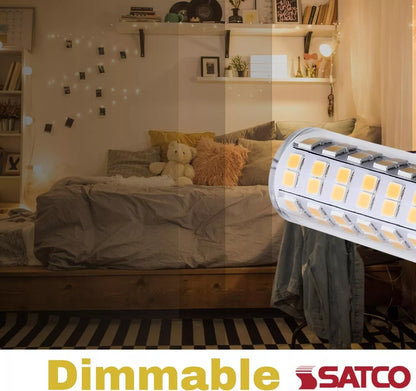 Satco S12339 - 6.5 Watt T6 LED Bulb - E11 Base - 5000K