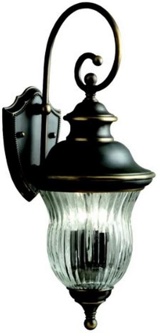 Kichler 9452OZ - Sausalito 3 Light Outdoor Wall Light in Olde Bronze