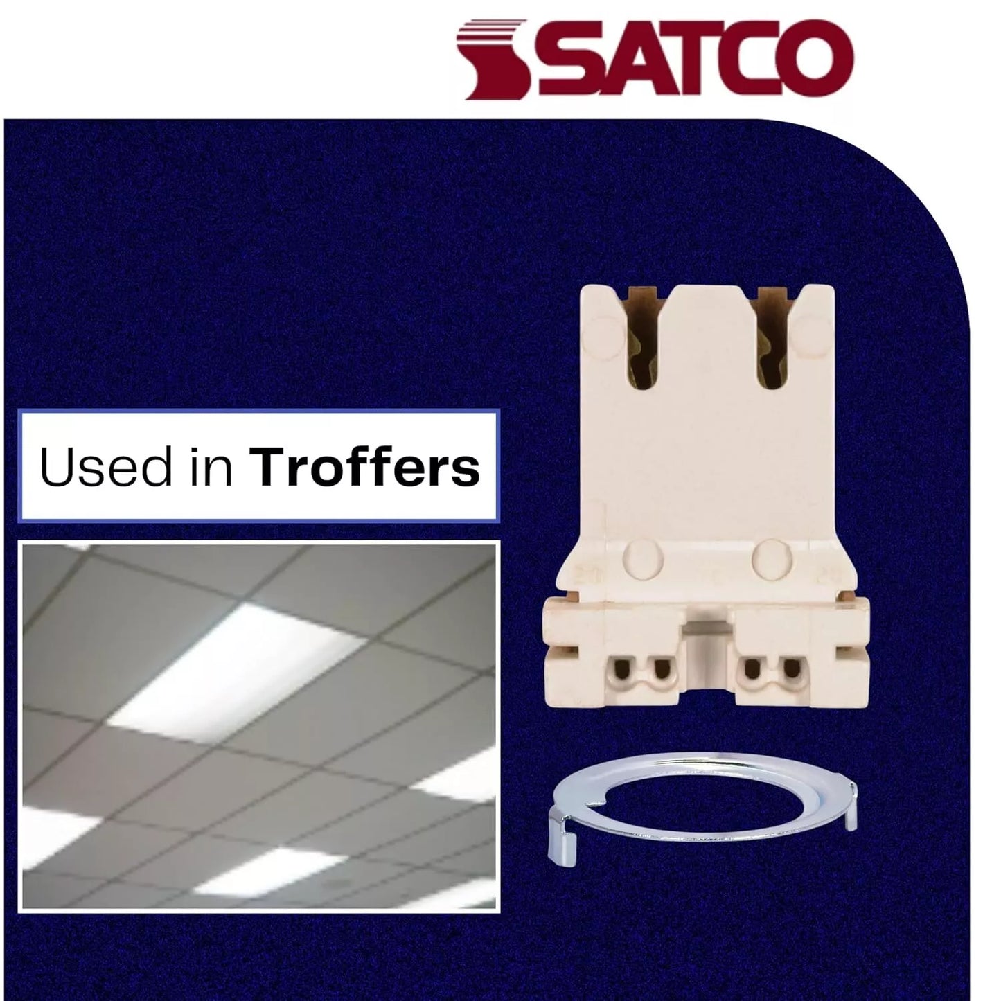 SATCO 80-1257 Rapid Start Applications - Unshunted U Bend