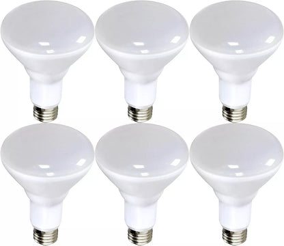 Satco S9634 - 11.5 Watt LED BR40 Dimmable Light Bulb - 2700K - 120 Volt (6 pack)