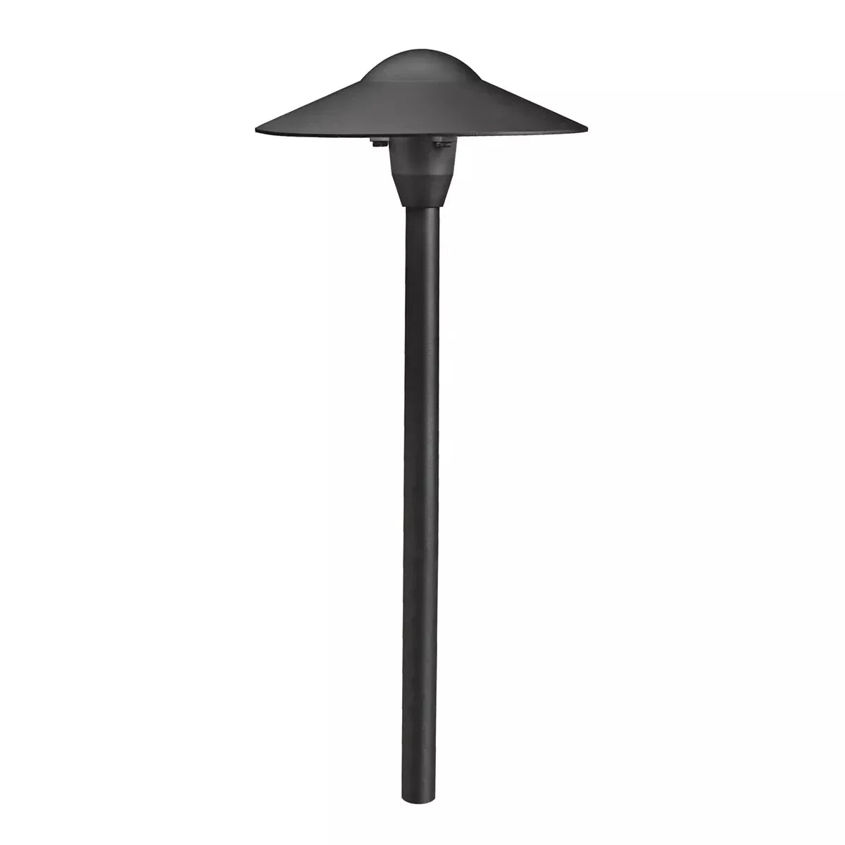 Kichler Landscape 15310BKT - 21" LED Domed Textured Black Path Light - 12 Volts