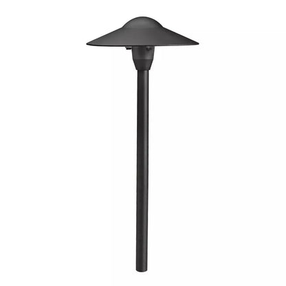 Kichler Landscape 15310BKT - 21" LED Domed Textured Black Path Light - 12 Volts