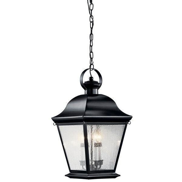 Kichler 9804BK - Mount Vernon 4 Light Pendant Fixture in Black