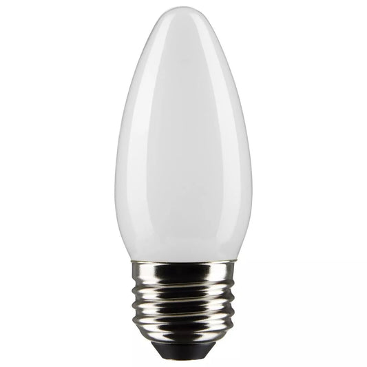 Satco S21289 - 4 Watt B11 LED Frosted Light Bulb - 4000K - 90CRI (6 Pack)