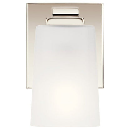 Kichler Lighting 55015PN - Roehm 7" Tall Bathroom Sconce - Polished Nickel