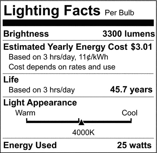 Satco S39718 - 25 Watt T5 LED Tube - Type B Ballast Bypass - 4000K (25 Pack)