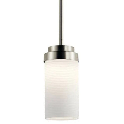 Kichler 11252NILED - Independence LED 4" Brushed Nickel Mini Pendant Ceiling Light