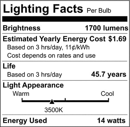 Satco S11993 - 14 Watt - 48" T8 LED 3500K Medium Bi Pin base - Type B Ballast Bypass - Assembled in the USA